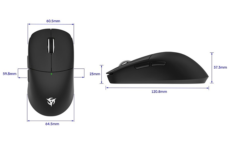 موس Mouse Ninjutso Sora Wireless Black