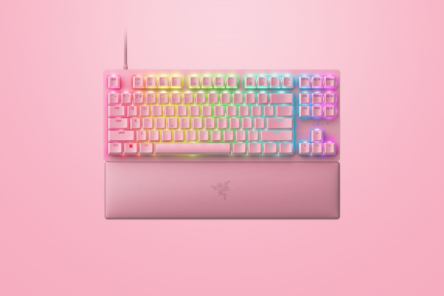 Keyboard HUNTSMAN V2 TENKEYLESS Quartz-5 قیمت و مشخصات خرید کیبورد HUNTSMAN V2 TKL | هگماکو