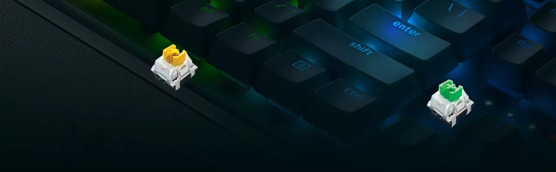 مشخصات فنی و خرید کیبورد ریزر BLACKWIDOW V3 Green SW | هگماکو