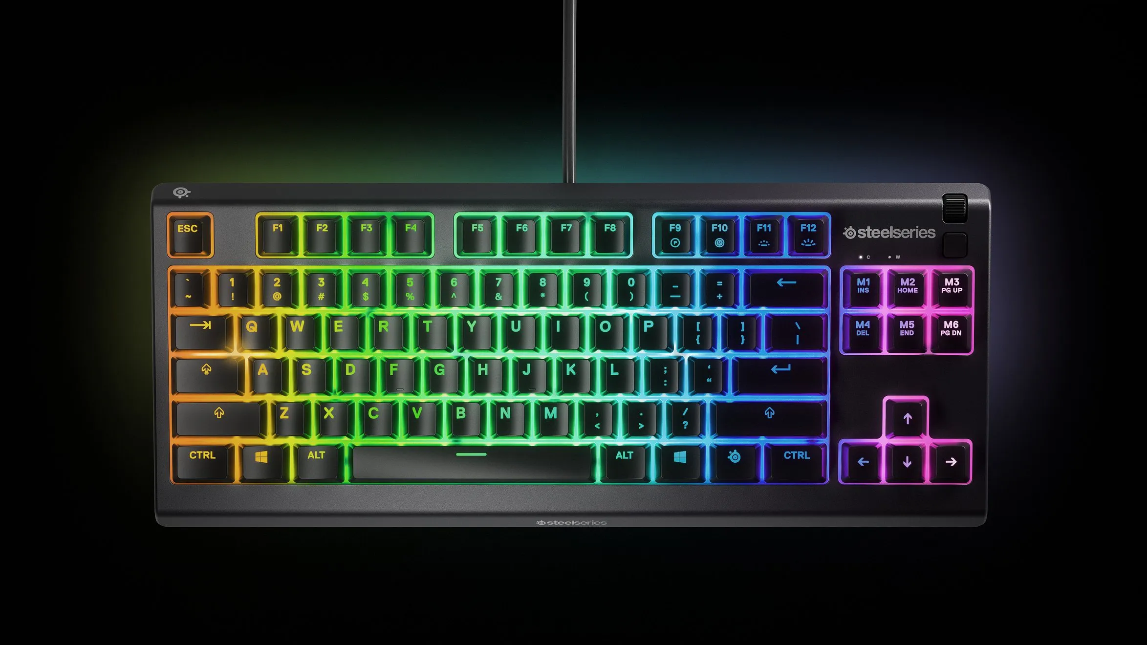 قیمت خرید کیبورد استیل سریز SteelSeries Apex 3 TKL | هگماکو